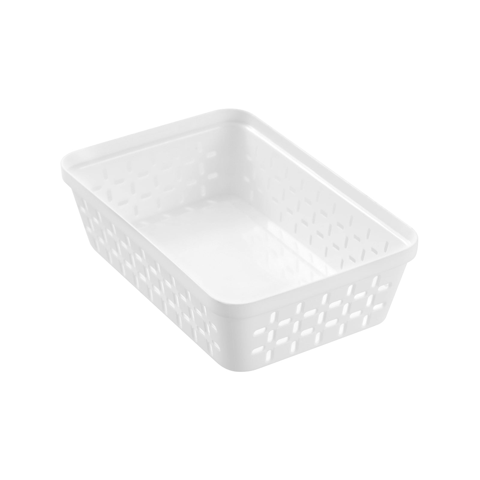 Boxsweden Kept 23.5 x 16 x 6.5cm 2L White Organiser Tray