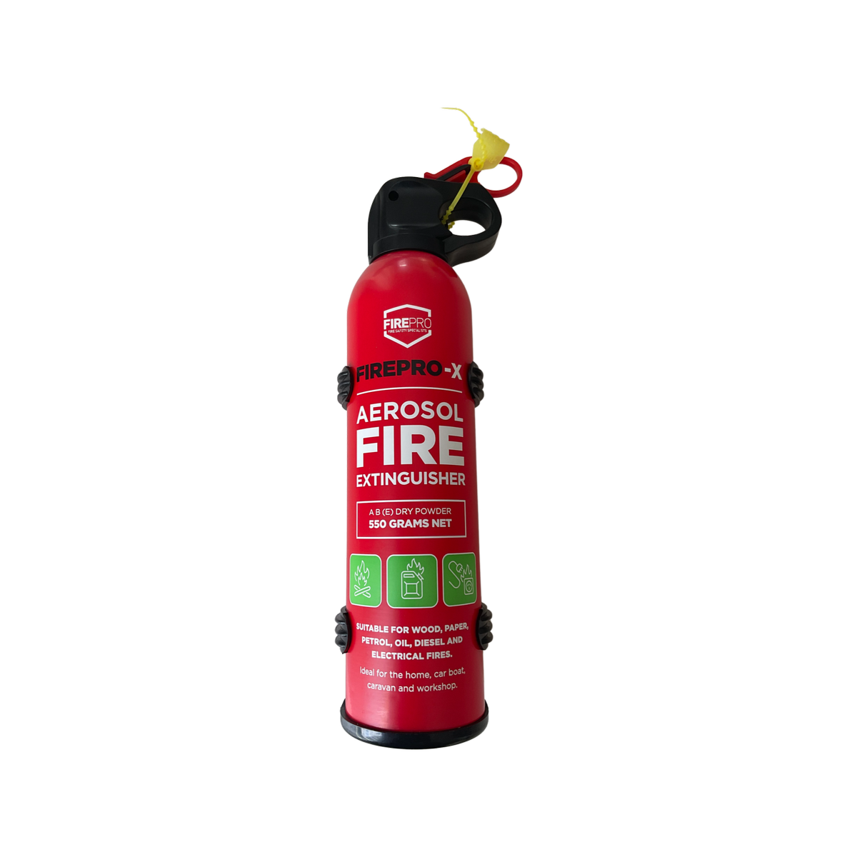 FirePro 550g Aerosol Fire Extinguisher Wall Mountable