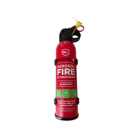 FirePro 550g Aerosol Fire Extinguisher Wall Mountable