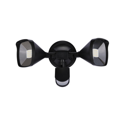 Solar Magic 2000lm Twin Head Solar Security Light Motion Activated SM93