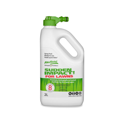Neutrog Sudden Impact 2L Lawn Fertiliser with Beneficial Microbes