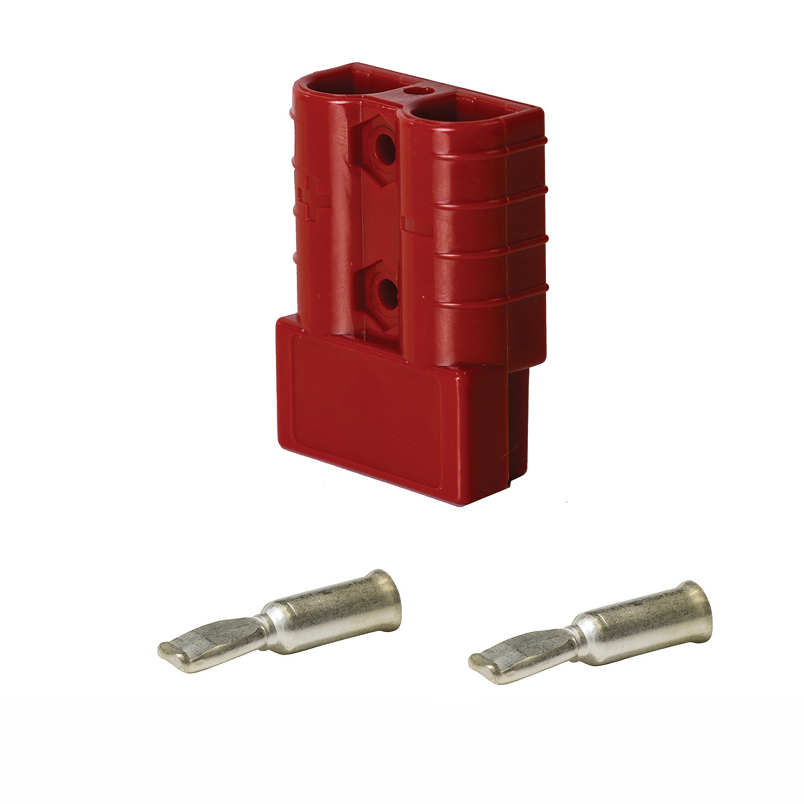 KT Solar 50A Heavy Duty Connector Kit, Red, Pins Suit 8mm