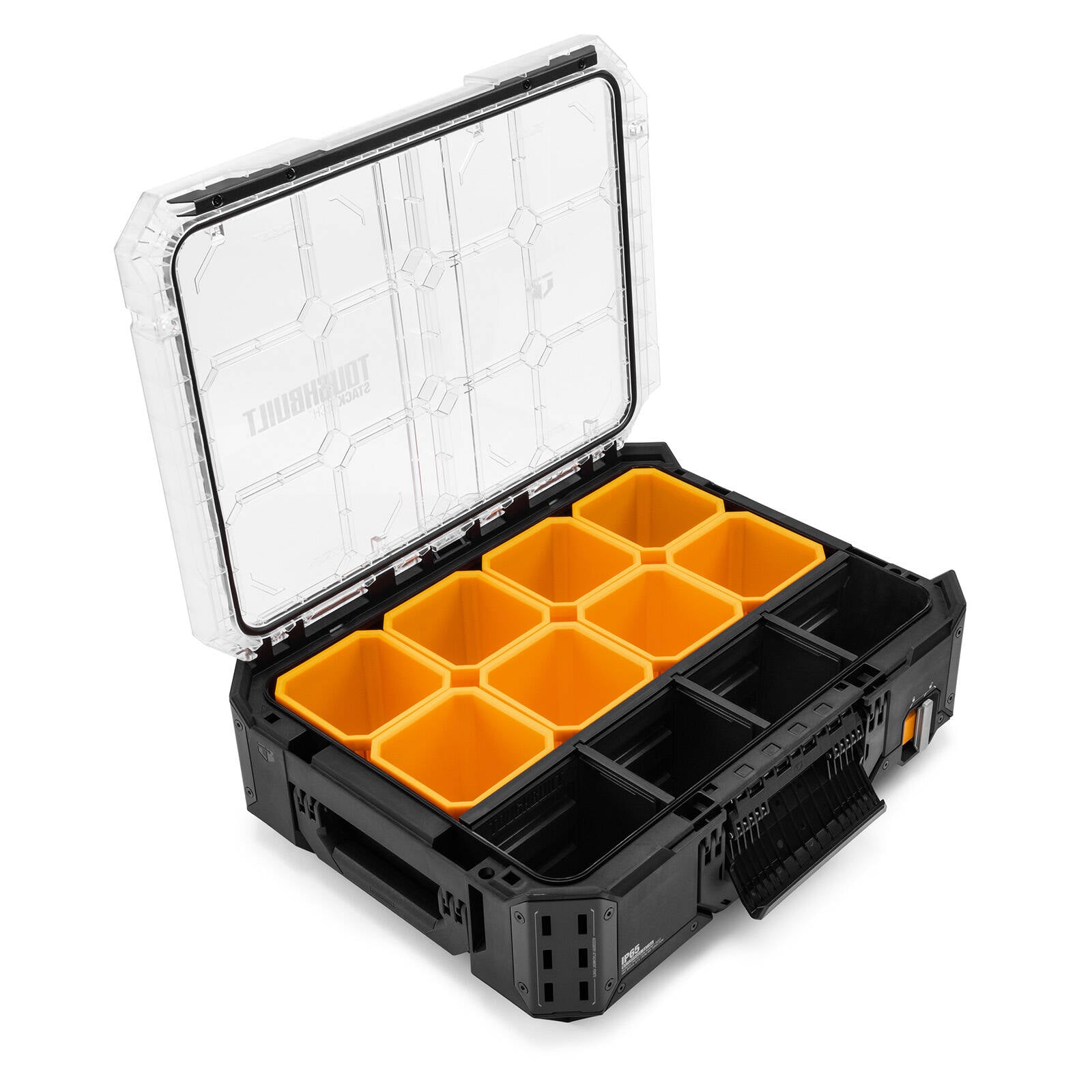 ToughBuilt StackTech Organiser - Low-Profile Stackable Bin Organiser