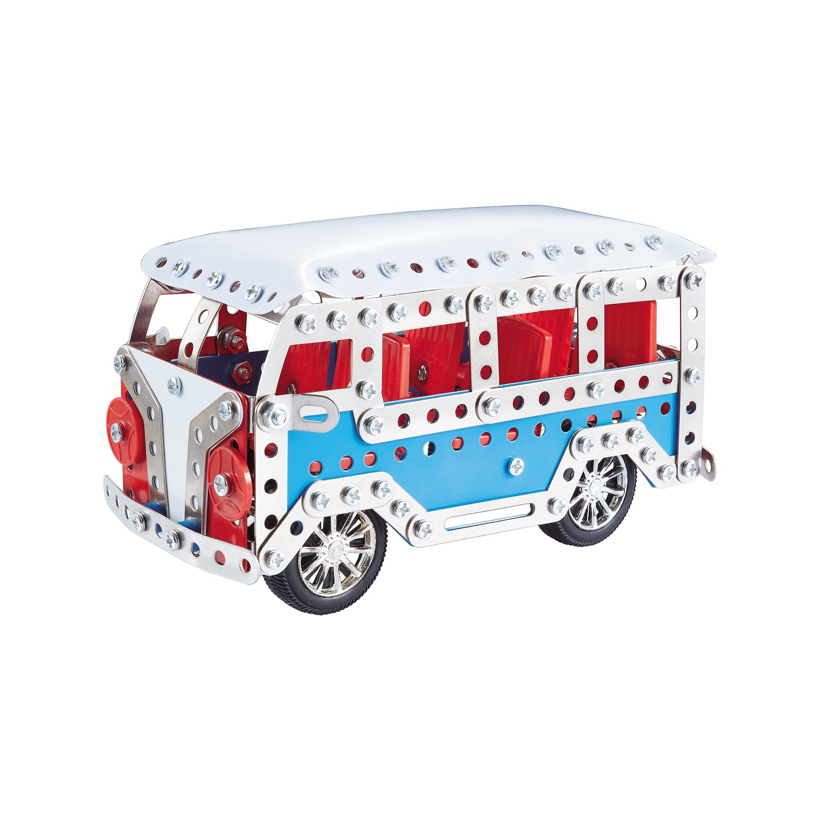 Boyle 418 Piece S.T.E.A.M. Mini Bus Metal Craft Construction Kit