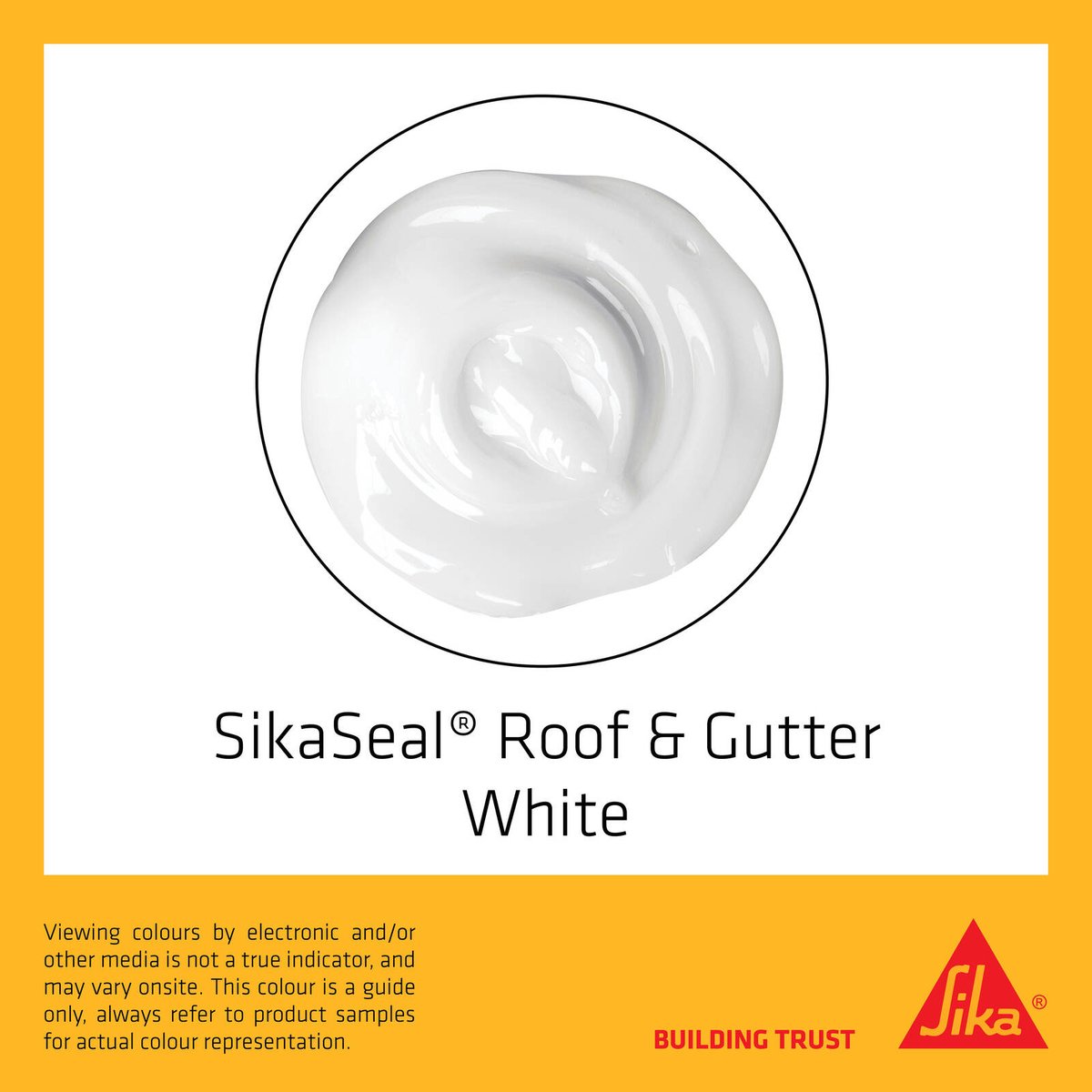 Sika Sikaseal Roof & Gutter - 300ml - Silicone - Waterproof Sealant - SuperSaverAU - view 4