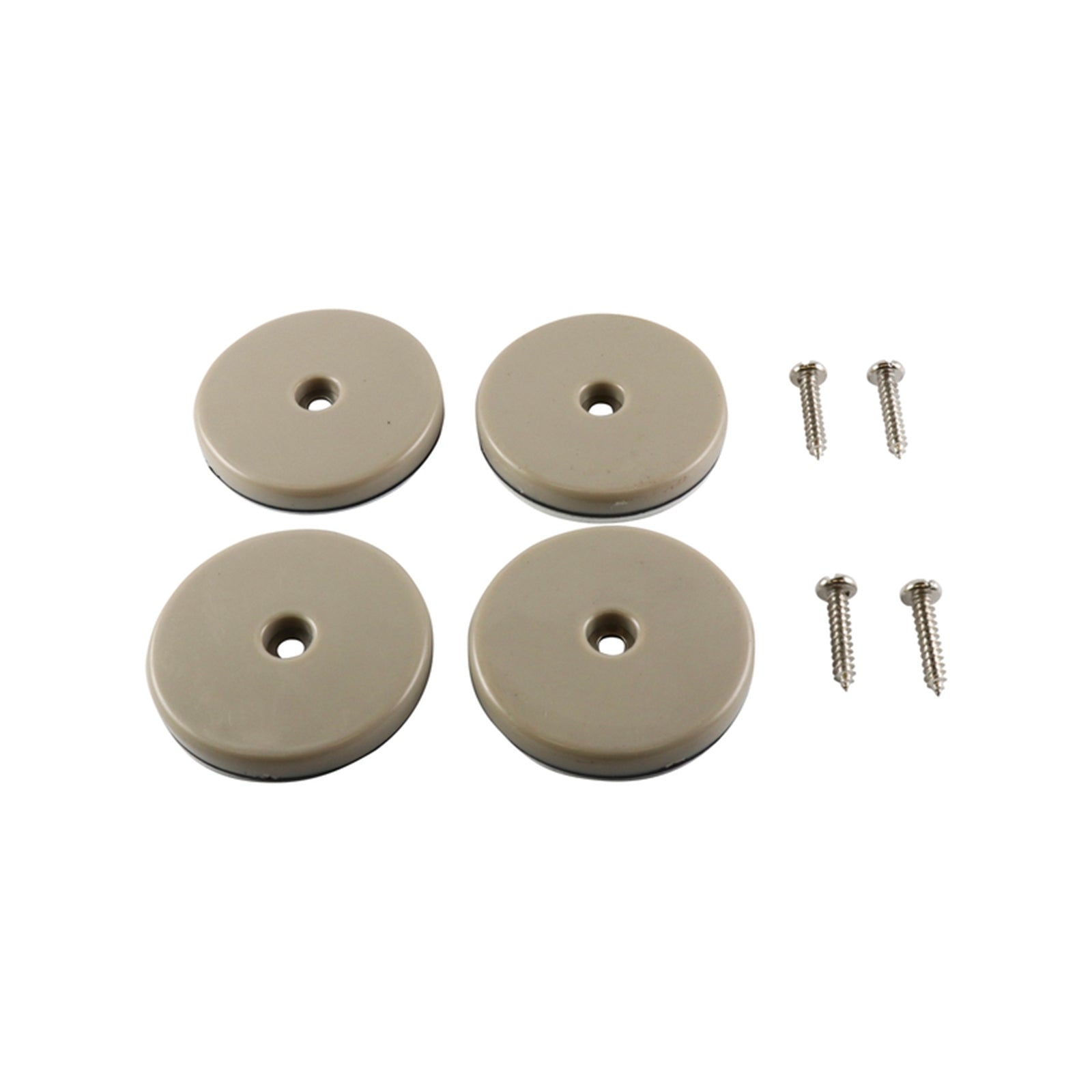 Surface Gard 55mm Round Slide Glide, Grey, 4 Pack