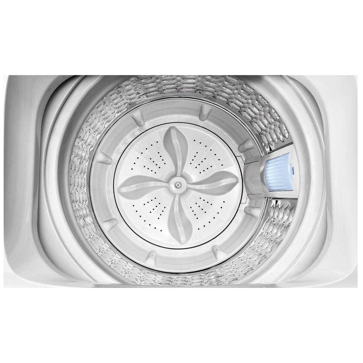 TCL 8kg Top Load Washing Machine - White, Direct Drive Motor, Soft-Close Glass Lid, Fuzzy Logic - F708TLW