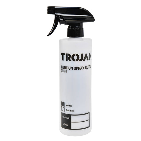 Trojan 500ml Dilution Spray Bottle - Chemical-Resistant Measuring Bottle