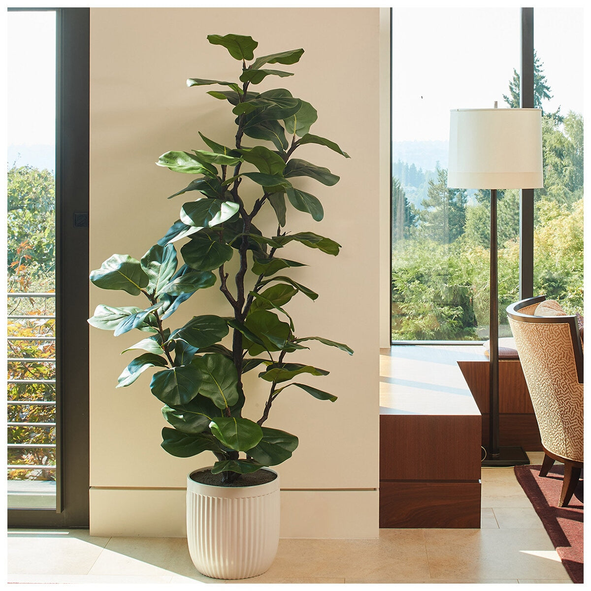 CG Hunter Faux Slim Fig Tree 2M - SuperSaverAU - view 5