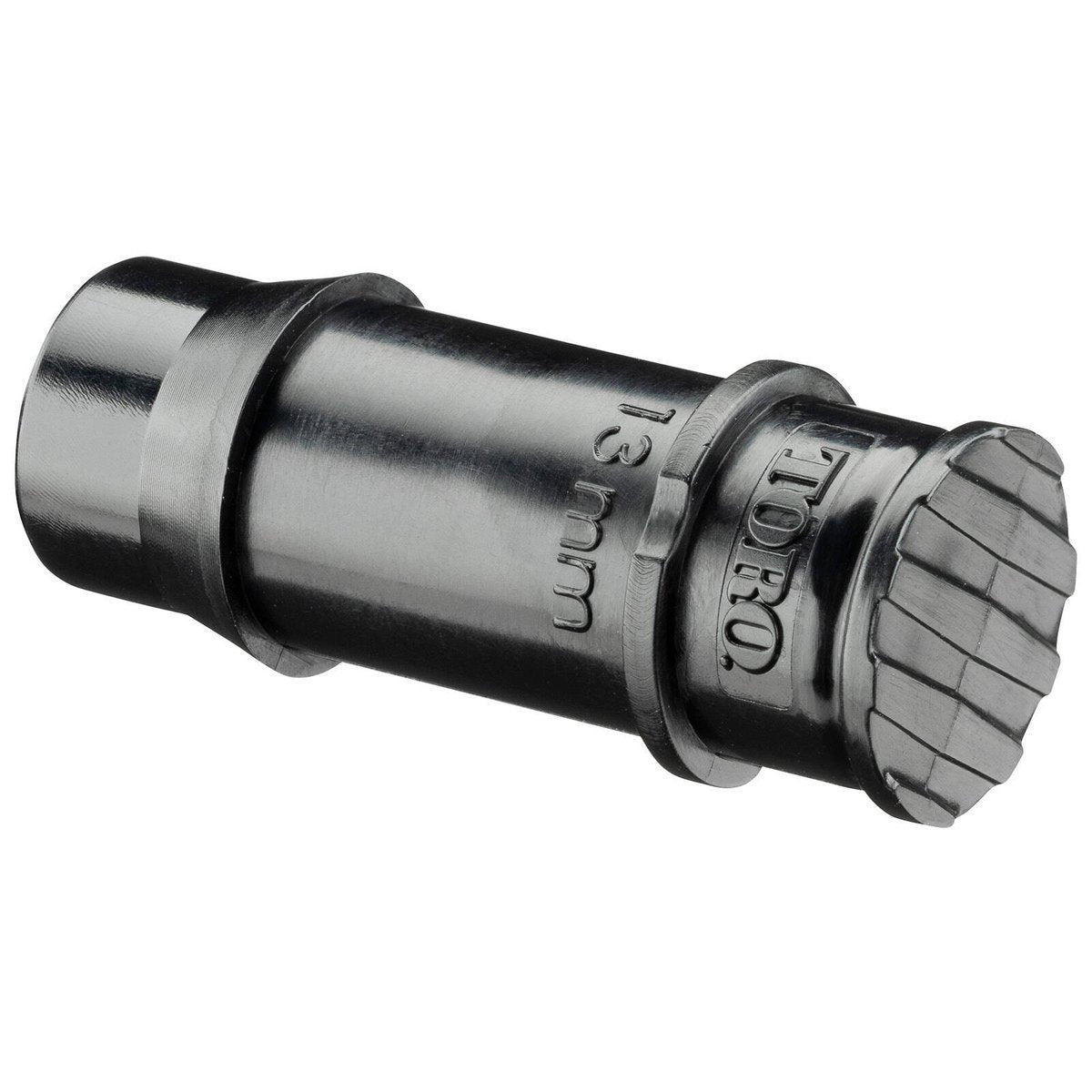 Toro 13mm Single Barbed End Plug - Black - Single - Durable Irrigation Seal - SuperSaverAU - view 1