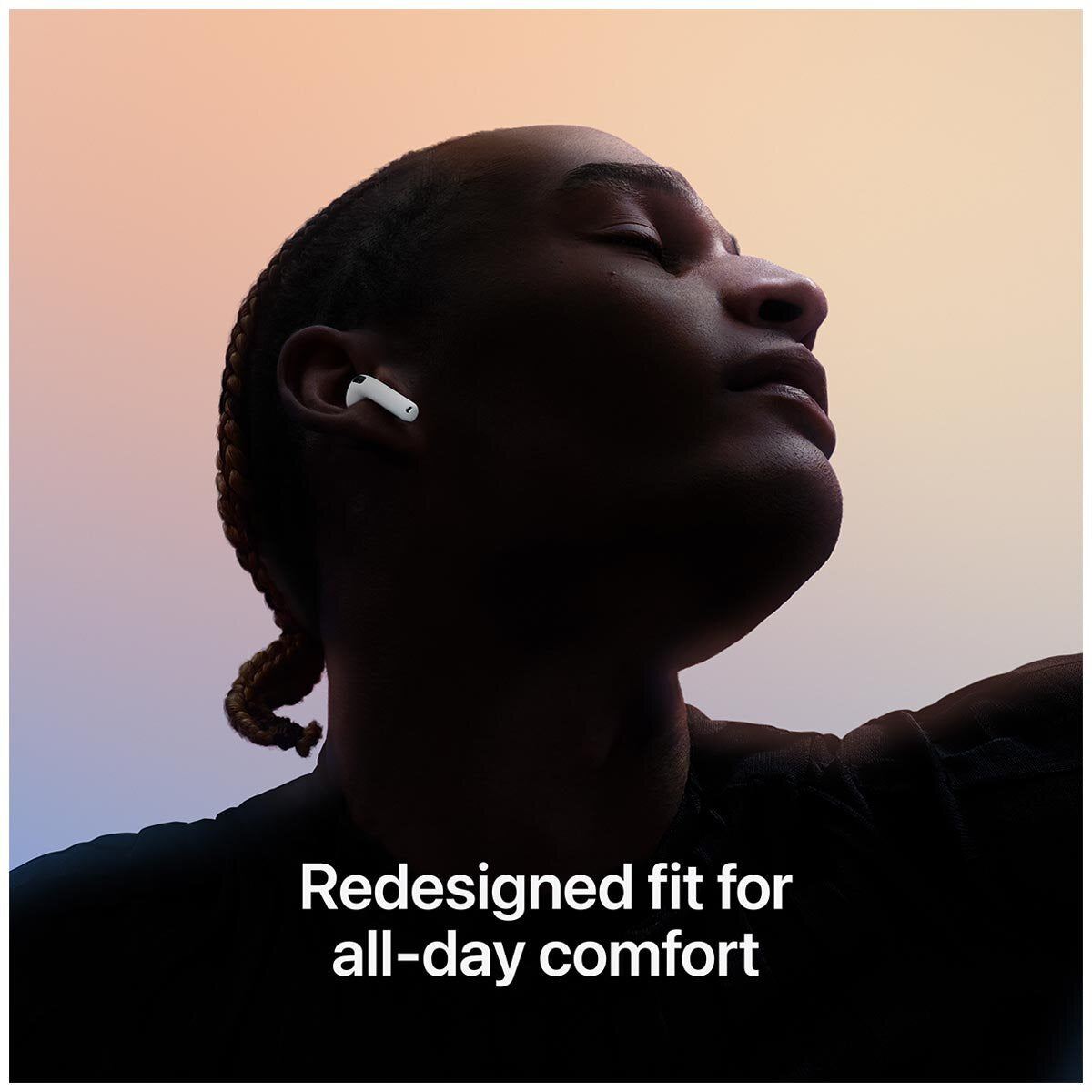 Apple AirPods (4th Generation) – True Wireless Earbuds with USB‑C Charging Case & Spatial Audio - SuperSaverAU - view 3