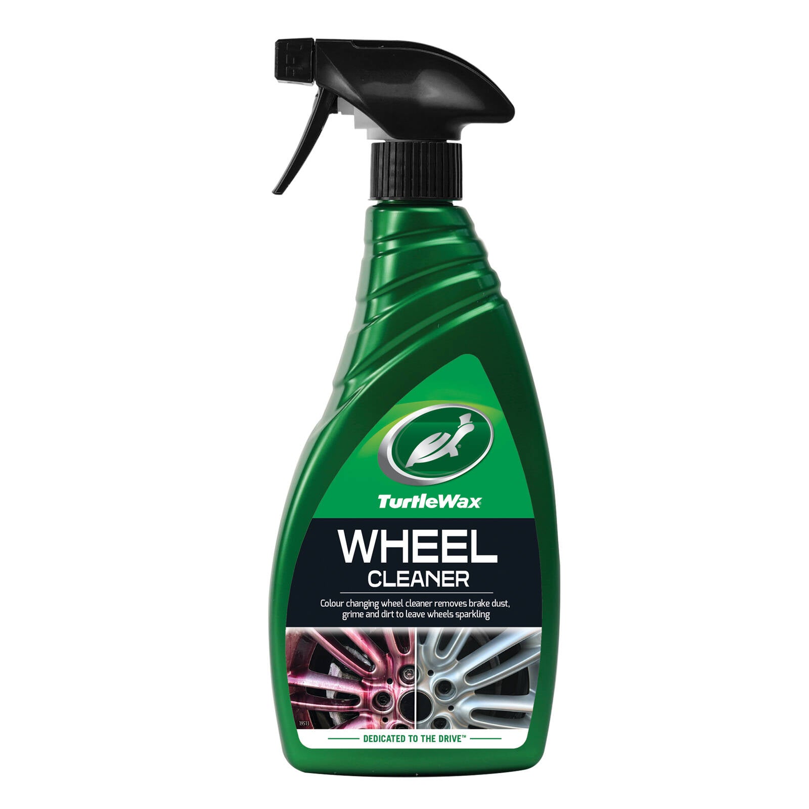 Turtle Wax Wheel Cleaner 500ml Colour Changing Brake Dust Remover