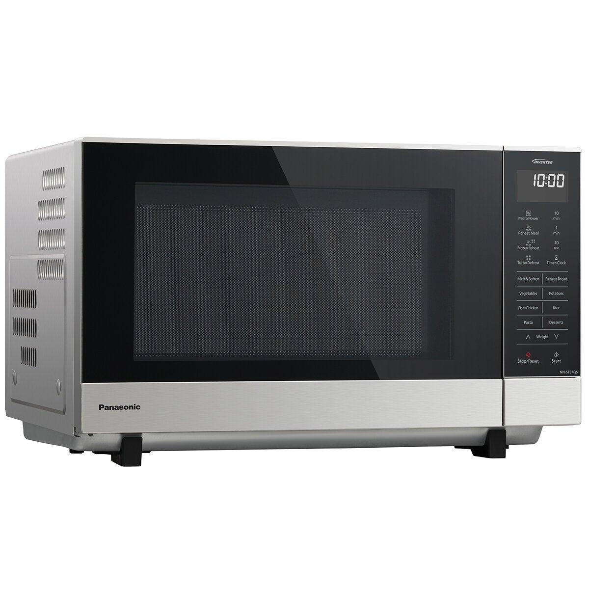 Turntable-Free 1000W Inverter Microwave with 27 Litre Flatbed Cavity from Panasonic NNSF57QSQPQ — image 3