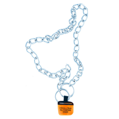 Taskmaster 3.5mm x 70cm All Purpose Chain, Adjustable Utility Chain