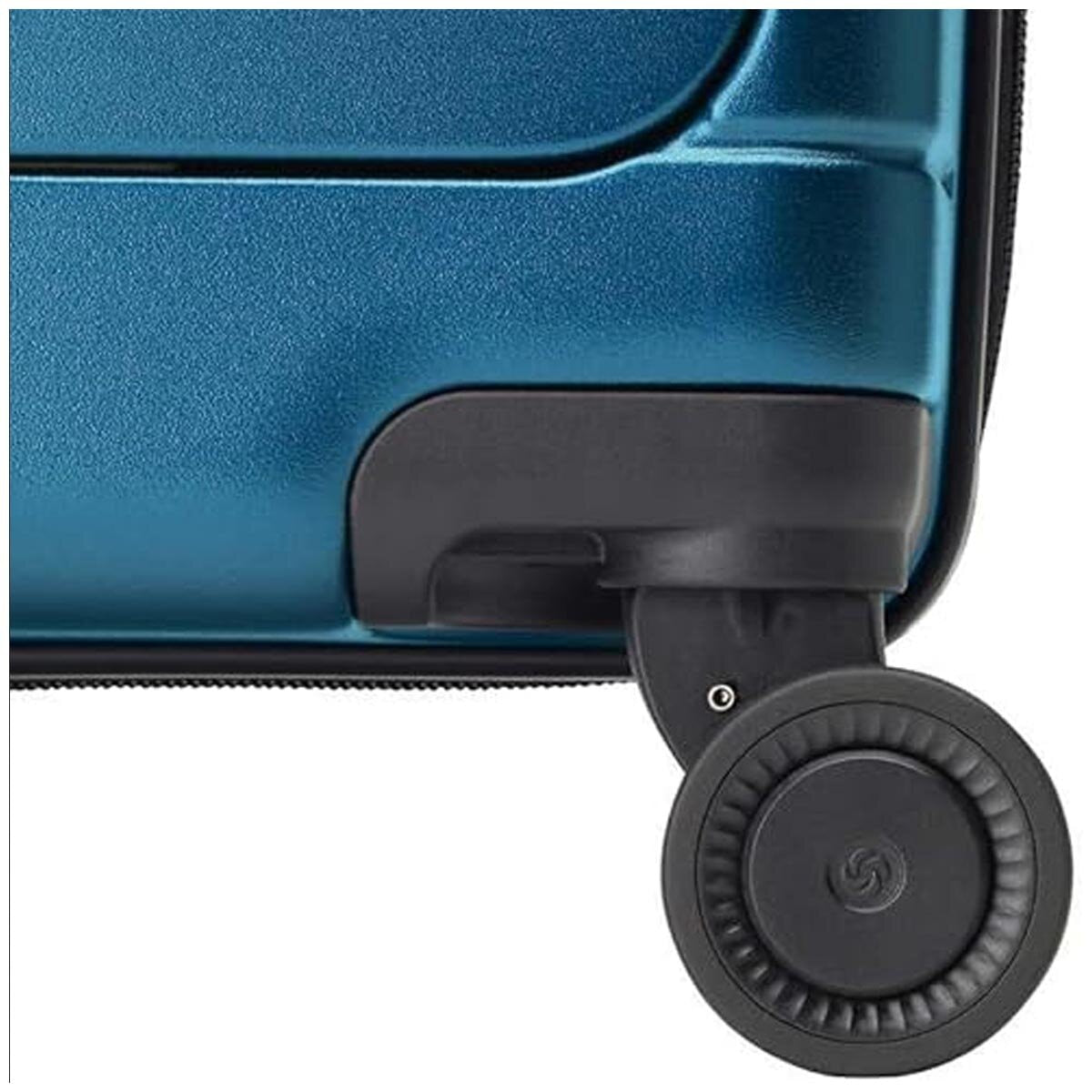 Samsonite Carry On Blue with USB Port, TSA Lock, Dual Spinner Wheels, Recyclex - SuperSaverAU - view 6