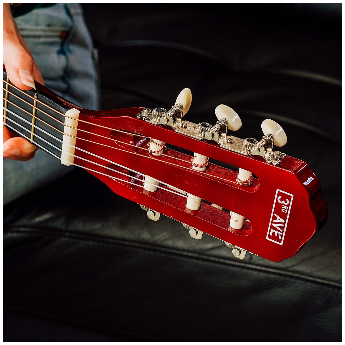 3rd Avenue 3/4 Size Classical Guitar Pack Natural NM-STX20CNPK - SuperSaverAU - view 5