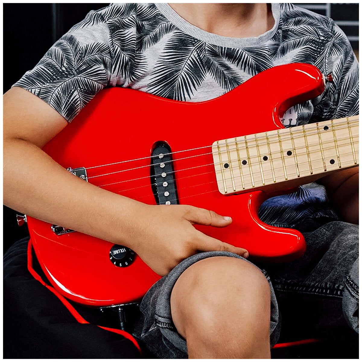 3rd Avenue Junior Electric Guitar Pack Red NM-STX30RDPK - SuperSaverAU - view 3