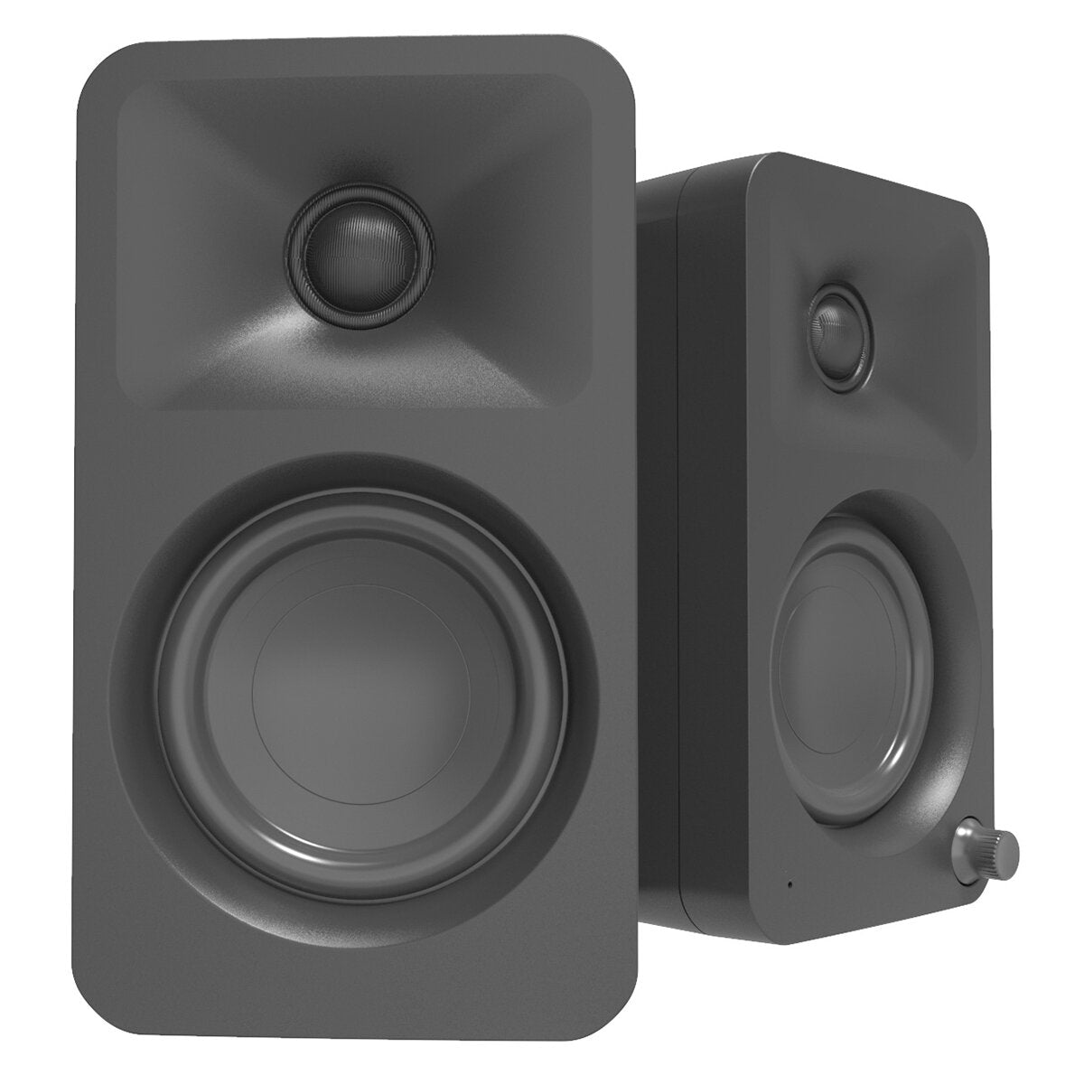 Kanto ORA 100W Powered Reference Desktop Computer Speakers Black KO-ORA-1