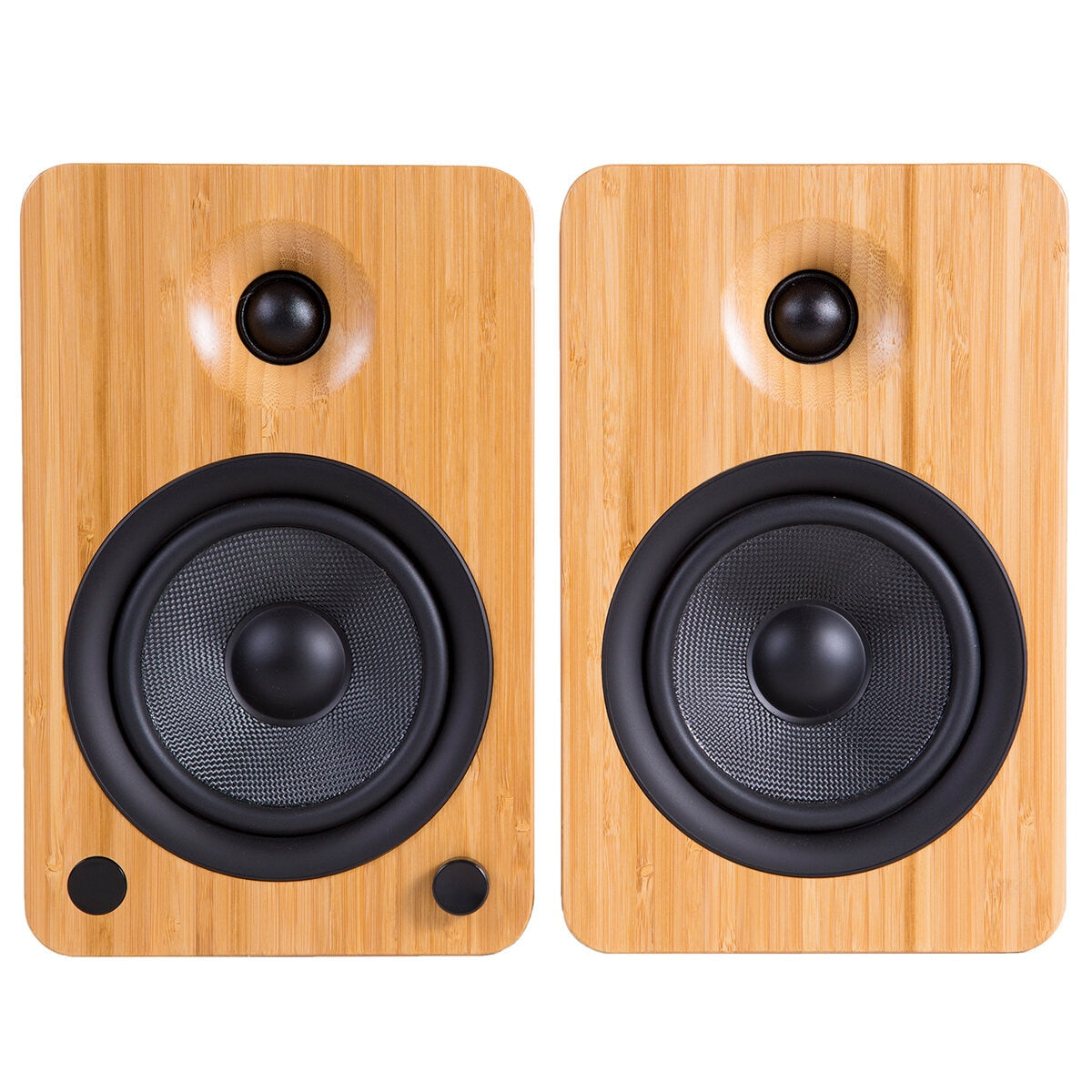 Kanto YU4 140W Powered Bookshelf Speakers Bamboo KO-YU4BAMBOO-I - SuperSaverAU - view 1