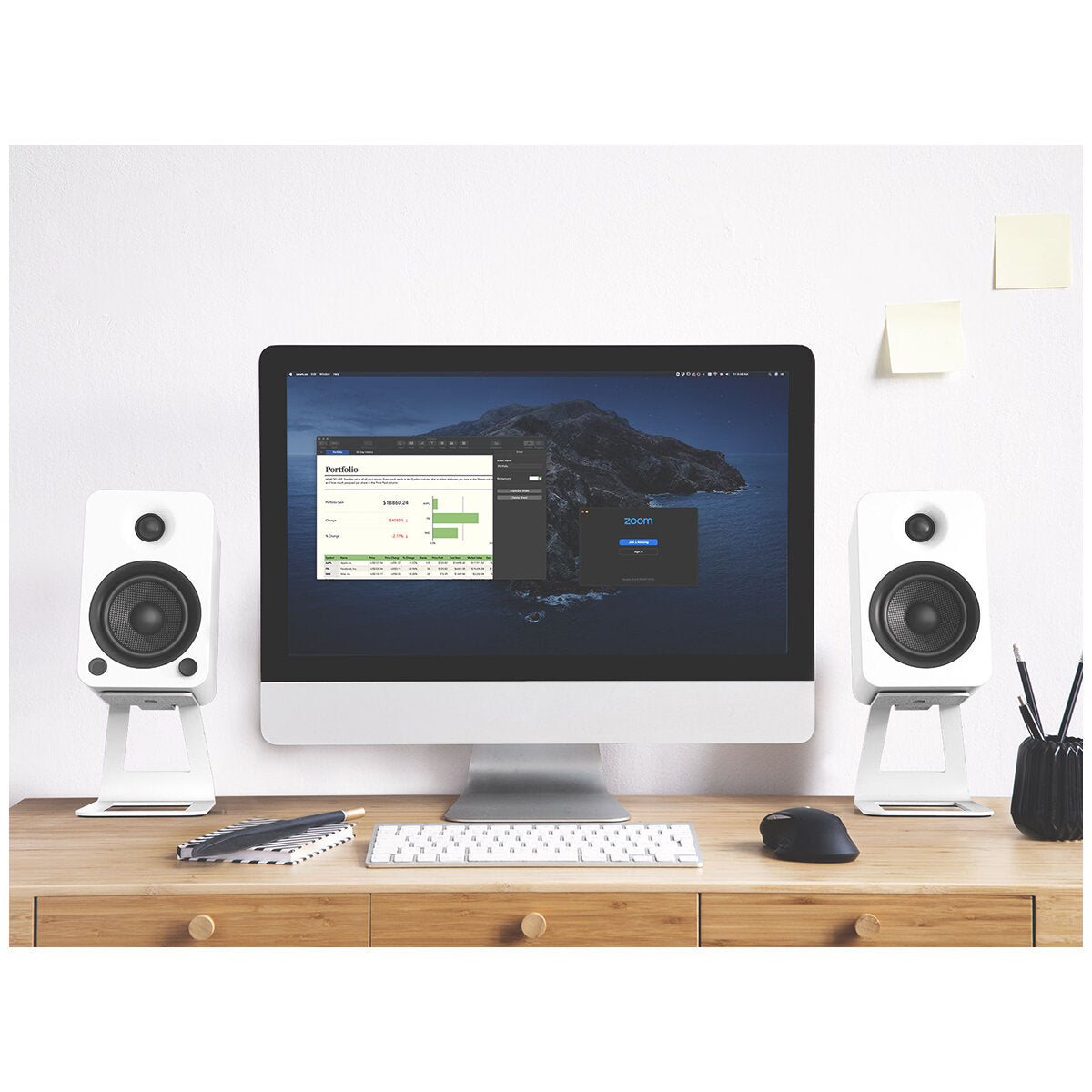 Kanto YU4 140W Powered Bookshelf Speakers Matte White KO-YU4MW-I - SuperSaverAU - view 5