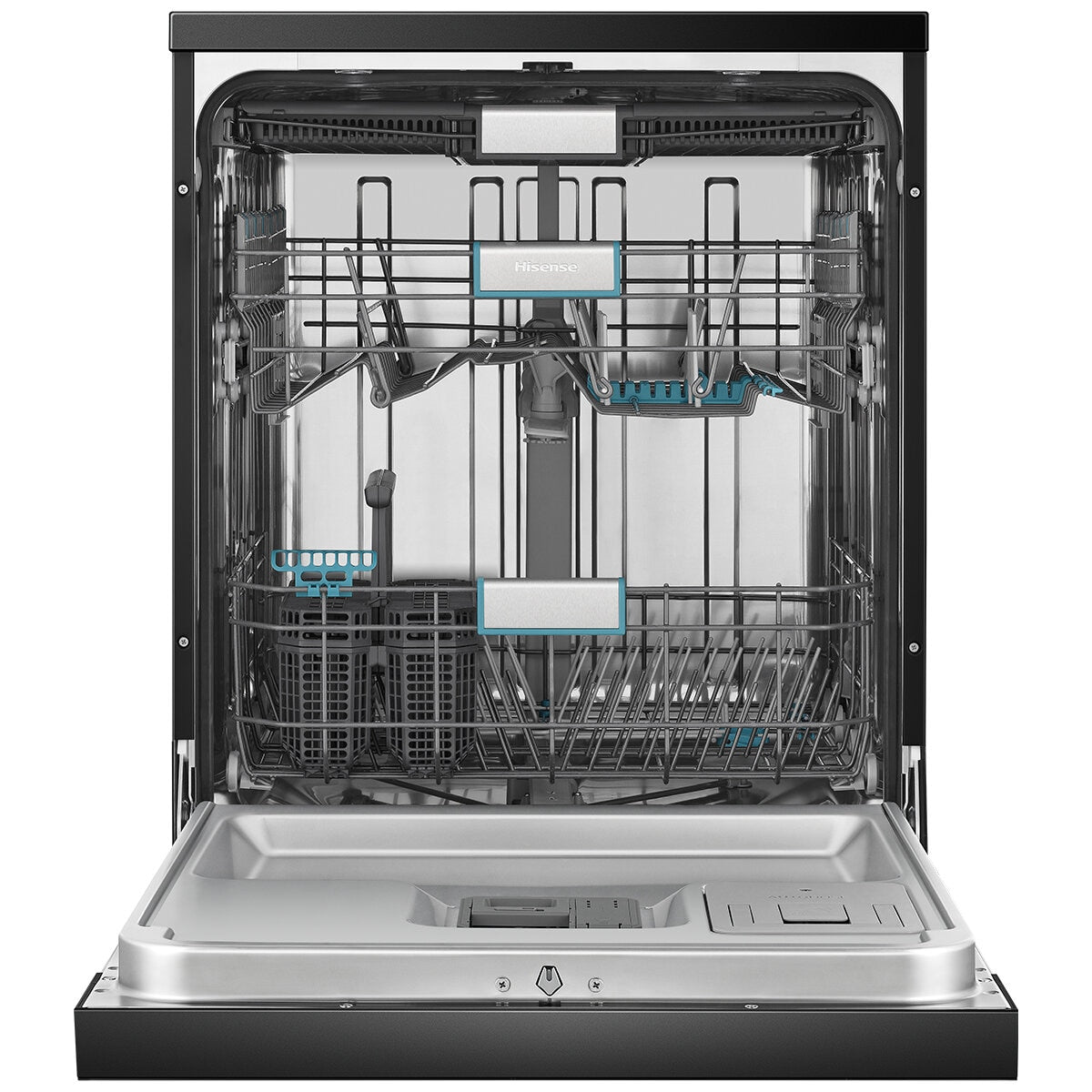 Hisense Dishwasher HSAP16FB 16 Place Setting - Efficient Cleaning and Spacious Capacity - SuperSaverAU - view 4