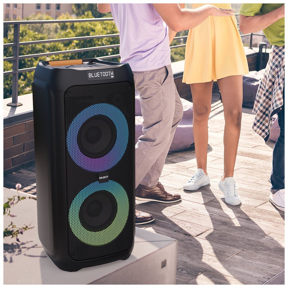 Majority P300 Party Speaker 300W Karaoke & PA System MY-1000002884 - SuperSaverAU - view 4