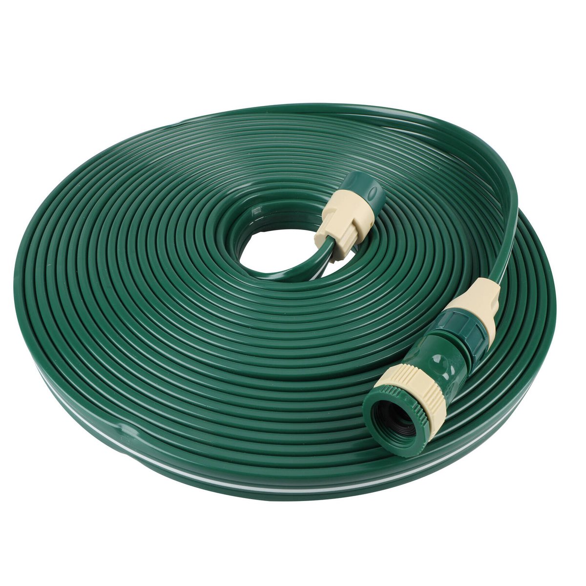 Garden Basics 15m Flat Soaker Hose - UV Stabilised PVC - Green - Efficient Irrigation - SuperSaverAU - view 3