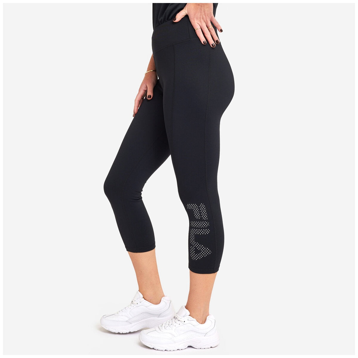 Fila Women's Tory Tights Black - SuperSaverAU - view 5