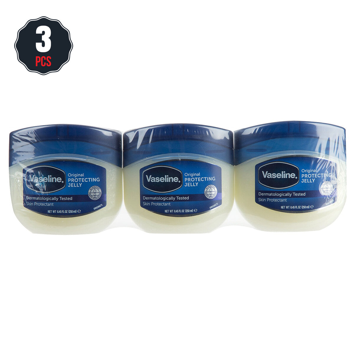 Vaseline Petroleum Jelly 3 x 150g - SuperSaverAU - view 1