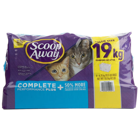 Scoop Away Complete Performance PLUS Cat Litter 19kg - SuperSaverAU - view 1