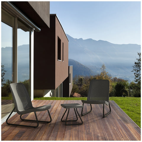 Keter Rio Patio Set 3 Piece Set