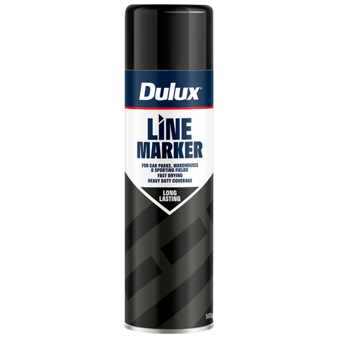 Dulux Black Spray Line Marker 500g - 0.5L - Fast Drying - High Visibility - SuperSaverAU - view 1