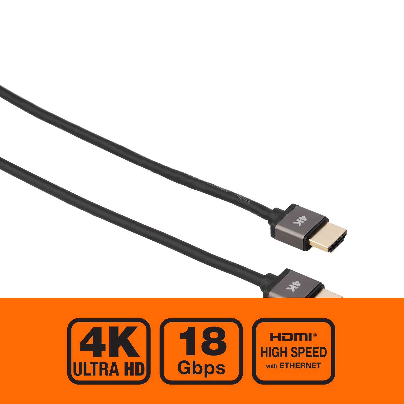 Antsig 1.5m 4K Ultra Thin HDMI Lead AP454UT4K