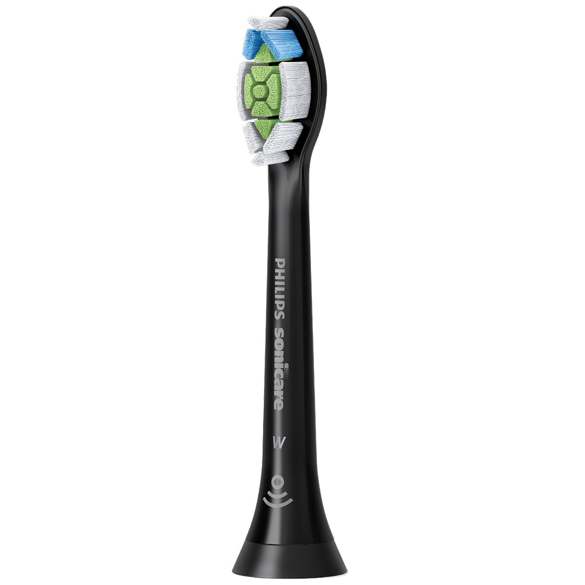 Philips Sonicare W2 Optimal White Standard Toothbrush Heads Black 6 Pack - SuperSaverAU - view 1
