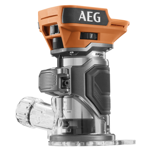 AEG 18V Brushless 1/4" Trim Router A18TRBL20 - Skin Only, Cordless