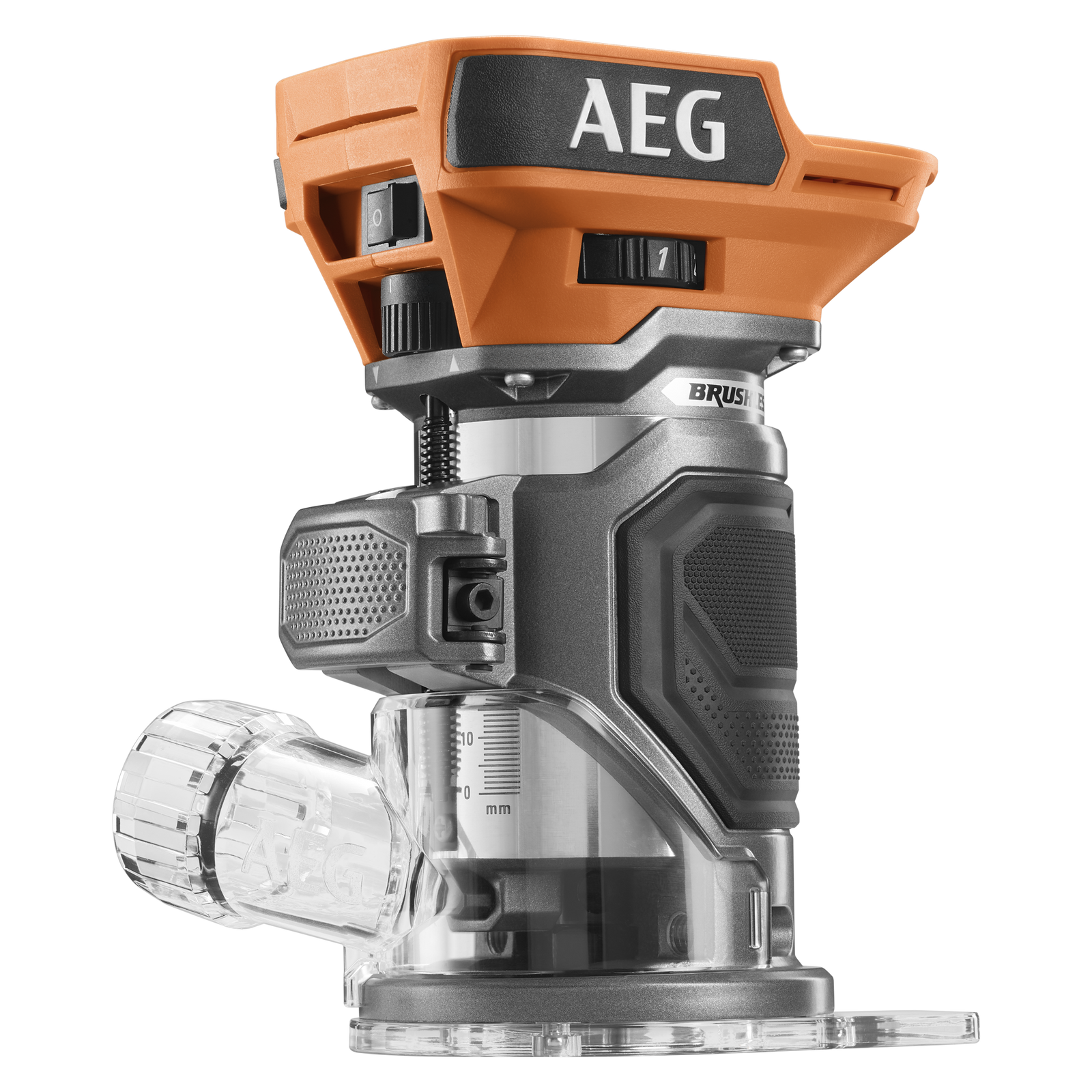 AEG 18V Brushless 1/4" Trim Router A18TRBL20 - Skin Only, Cordless