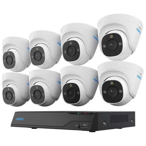 Reolink 4K Professional NVR With 8 x P434 Dome Cameras - SuperSaverAU - view 1