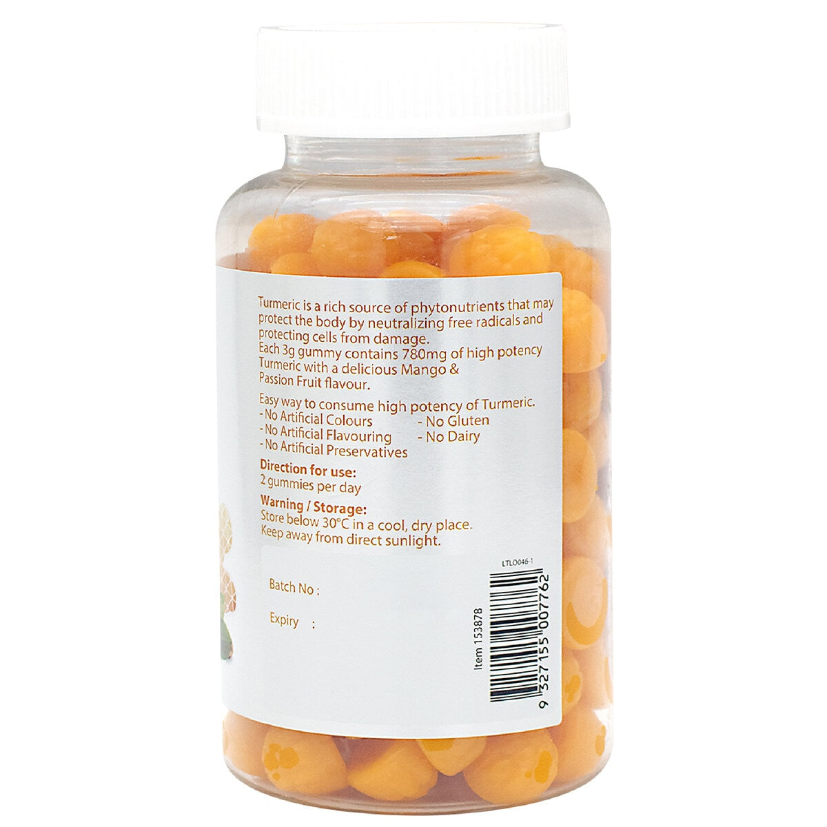 True Blue Turmeric Gummies – 300g | Natural Anti-Inflammatory Supplement - SuperSaverAU - view 3