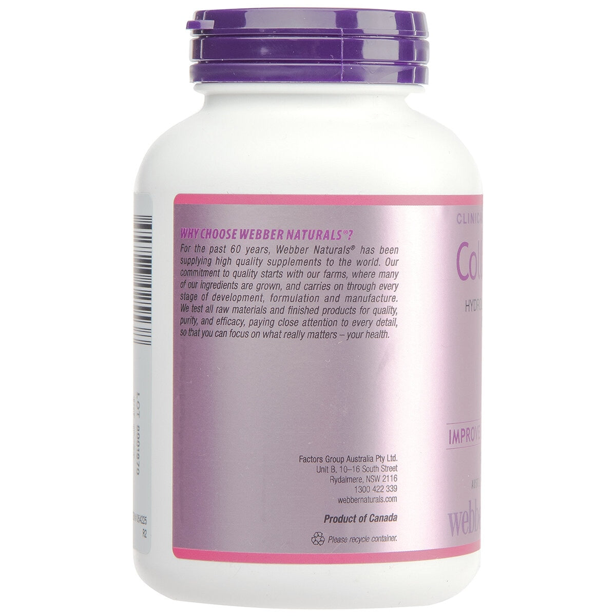 Webber Naturals Collagen30 120 Tablets - SuperSaverAU - view 2