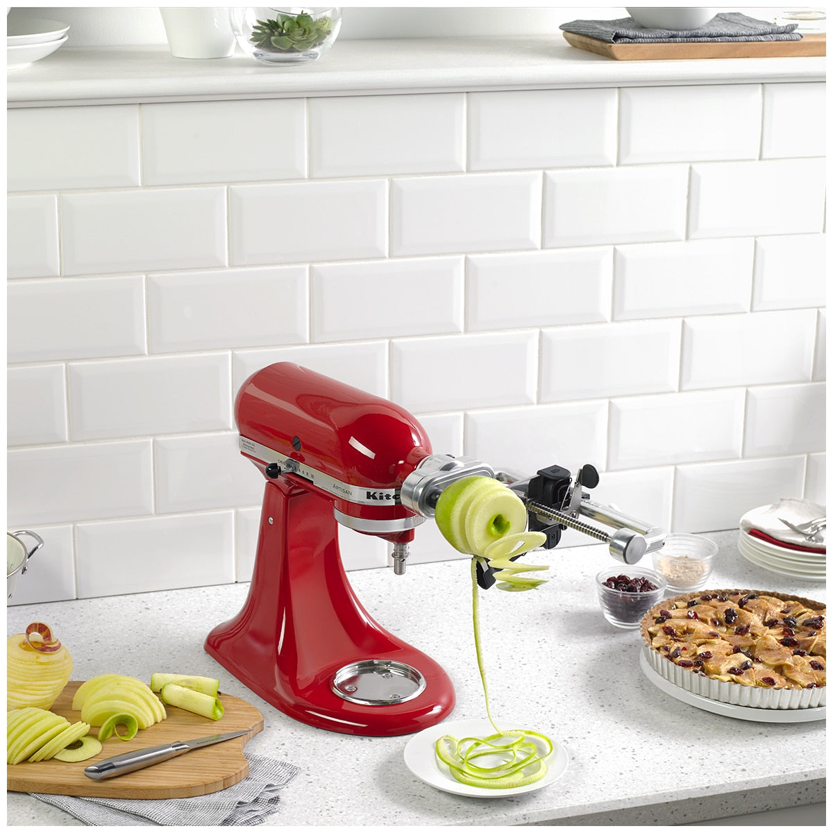 KitchenAid 7 Blade Spiraliser Plus With Peel Core And Slice Attachment