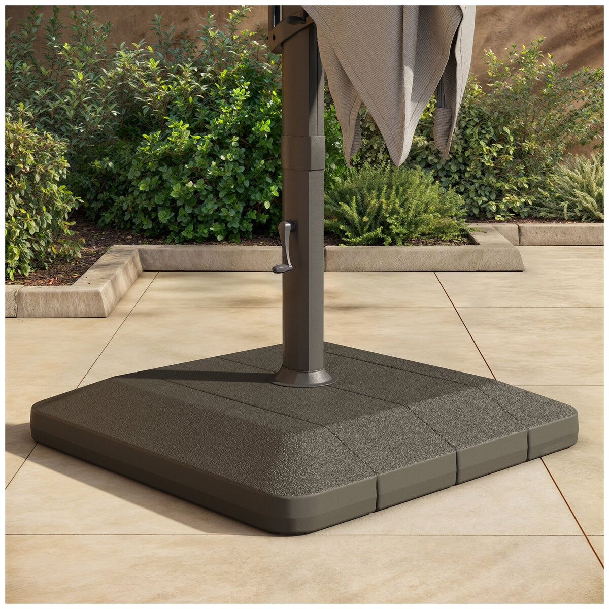 Seasons Sentry By Atleisure Solar LED Cantilever Umbrella - SuperSaverAU - view 7