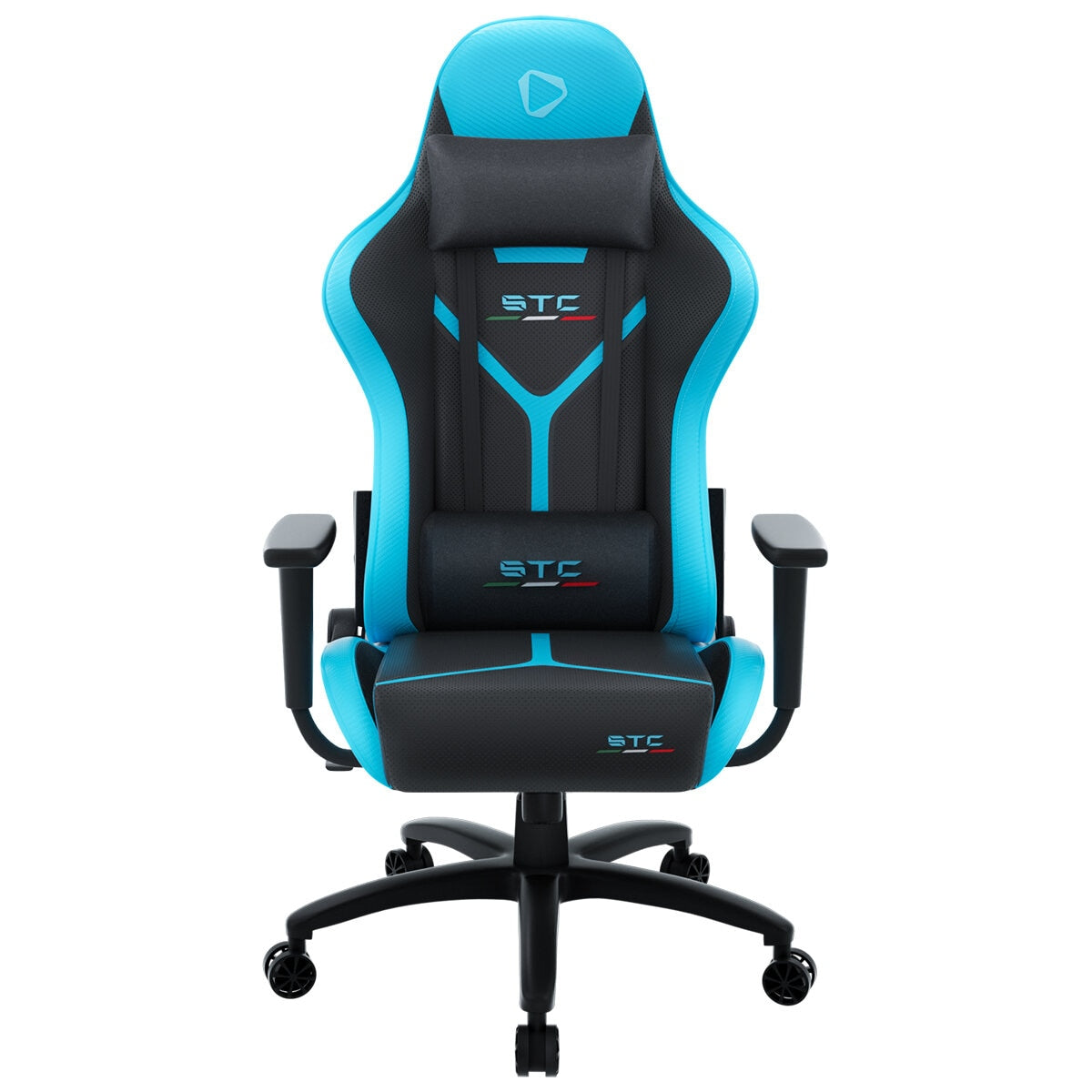ONEX STC Tribute Hardcore Gaming Chair Blue Black - SuperSaverAU - view 2
