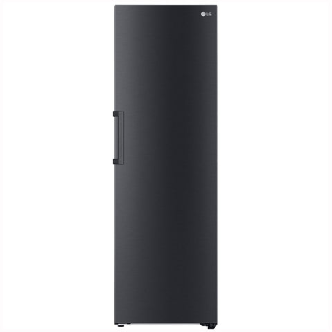 LG 386L Upright Fridge - Matte Black, Door Cooling, Frost Free, 4.5 Star Energy - GP-R386MBL