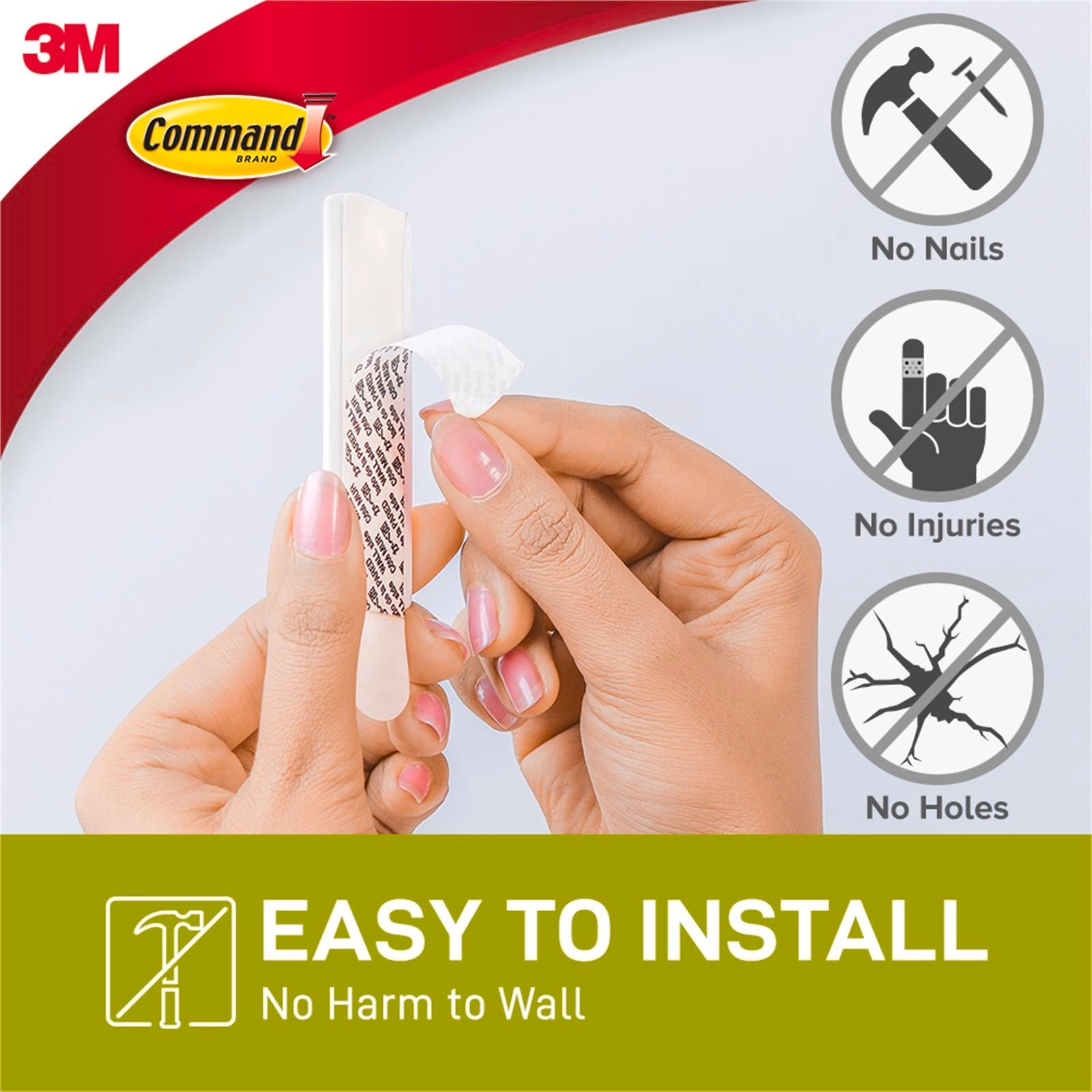 Command White Adhesive Sawtooth Picture Hanger - 3 Pack