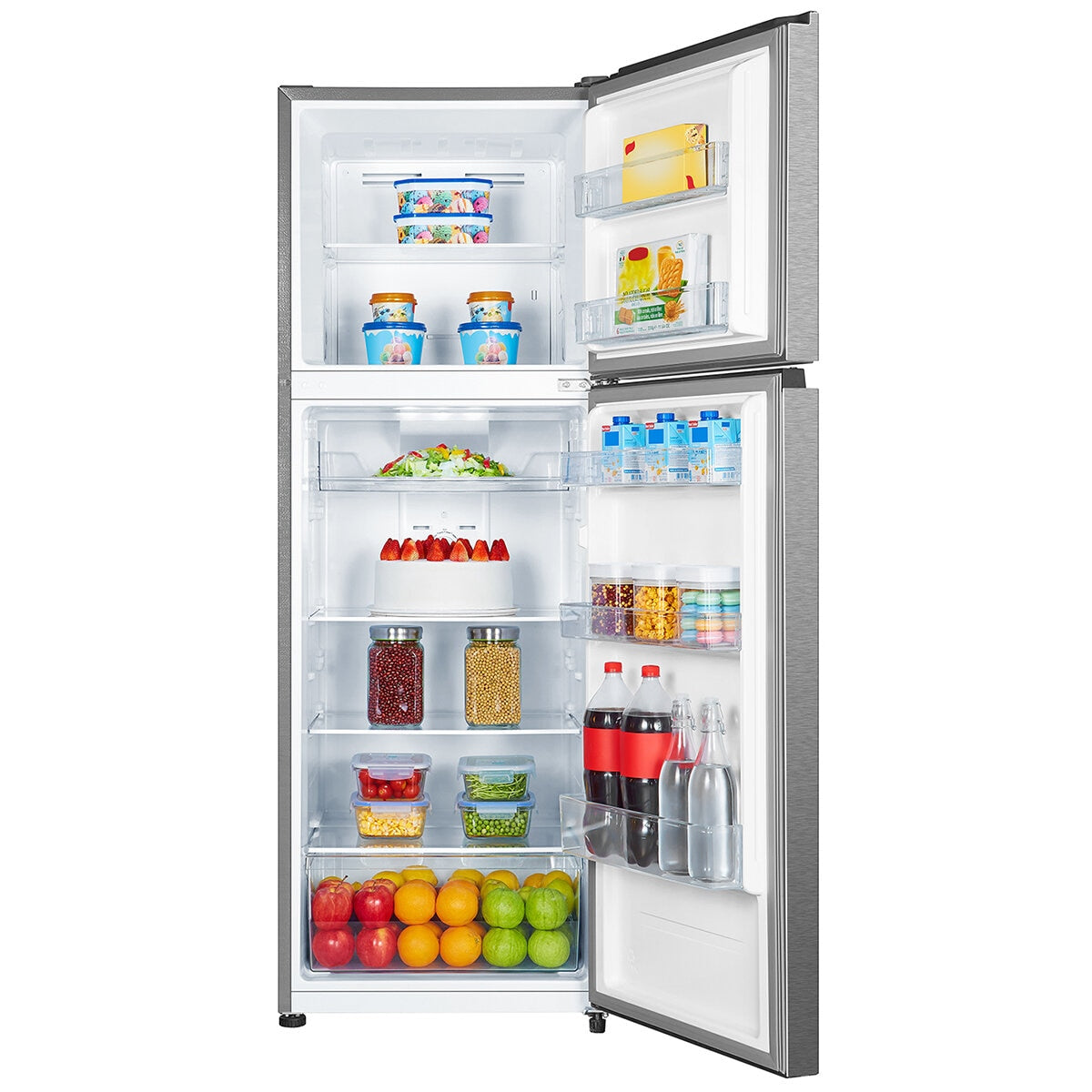 Hisense 326L Top Mount Fridge Silver HRTF325S - SuperSaverAU - view 6