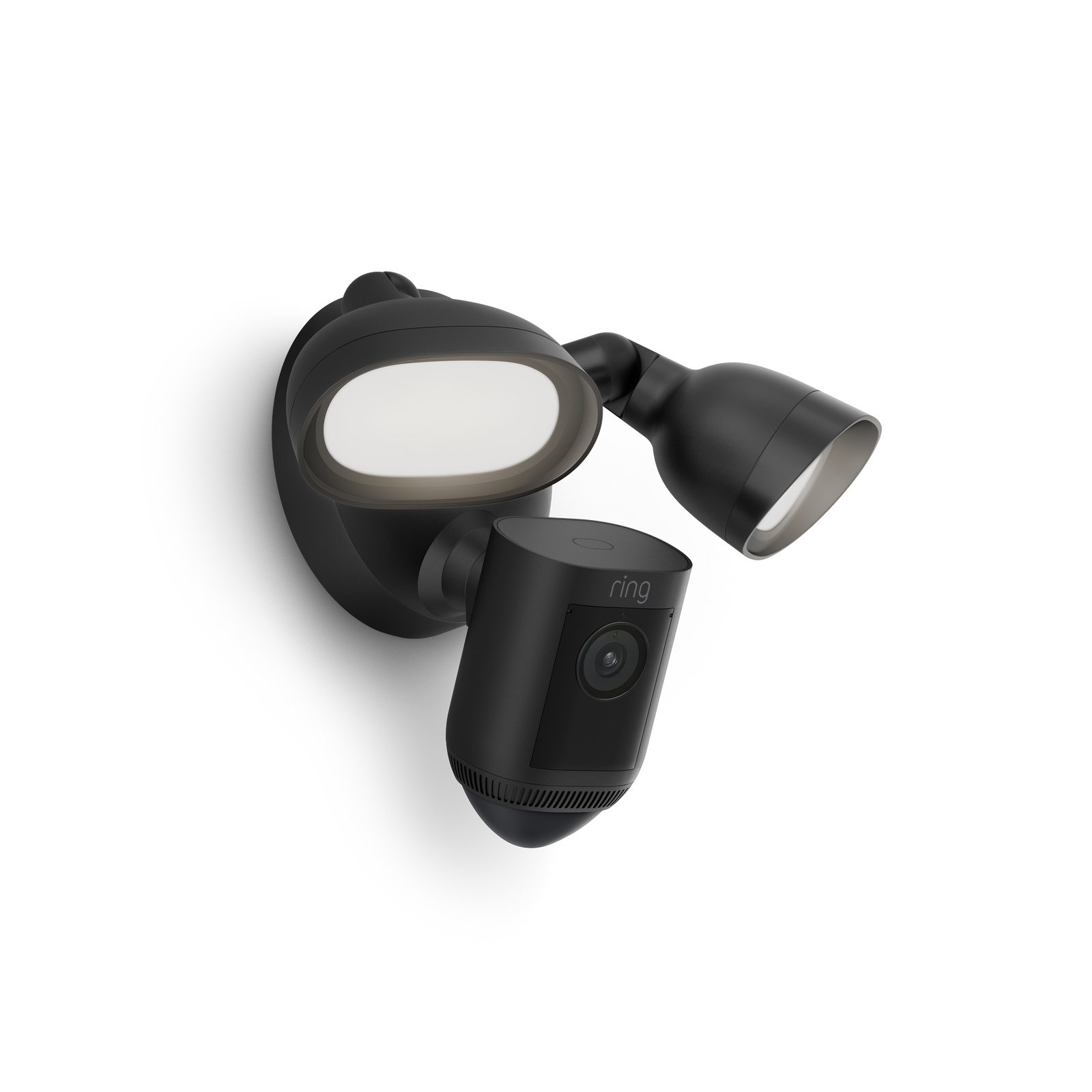 Ring Black Wired 2K Floodlight Cam Pro Outdoor Security Camera B0CG6RB3HR