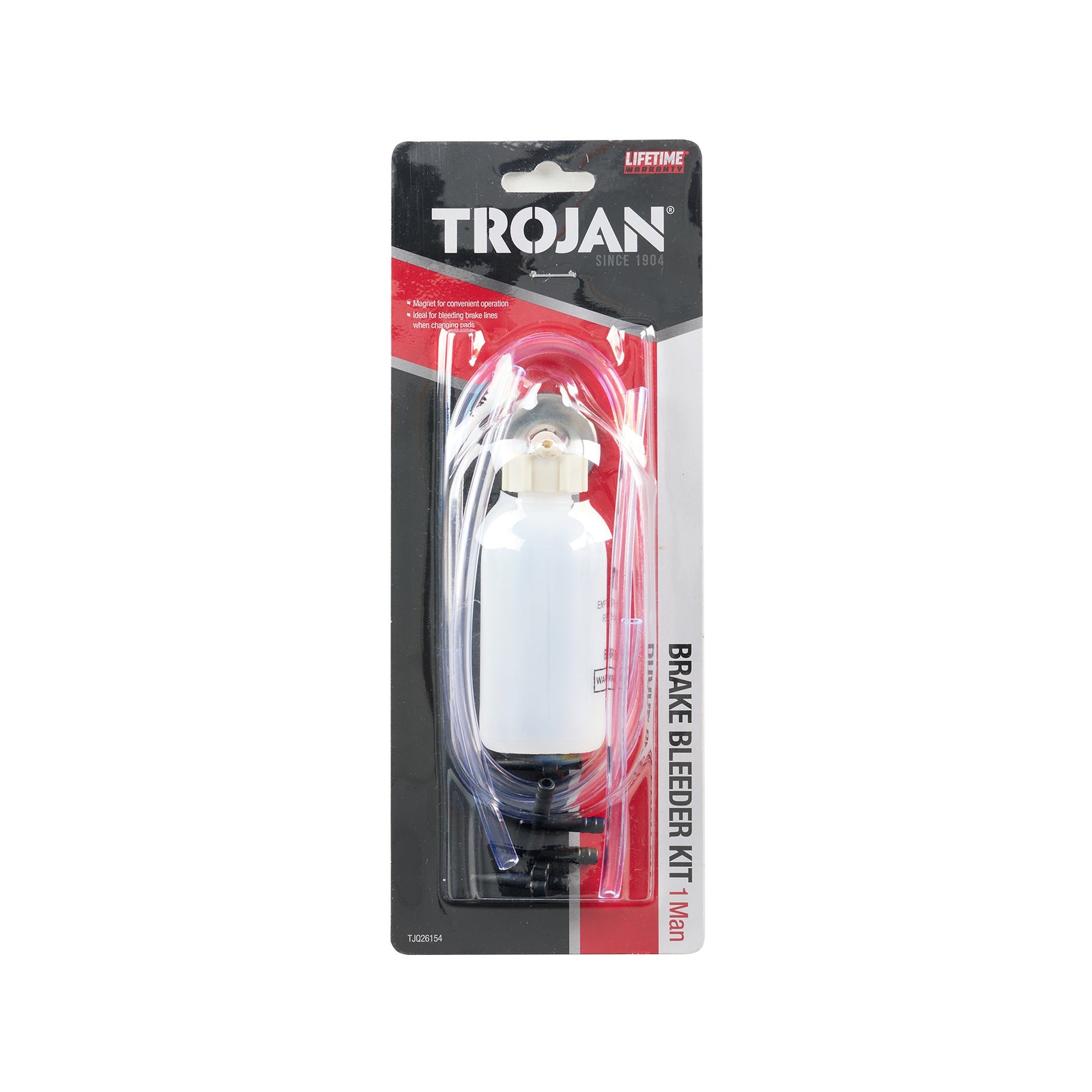 Trojan One Person Brake Bleeder Kit, 245 x 95 x 50mm