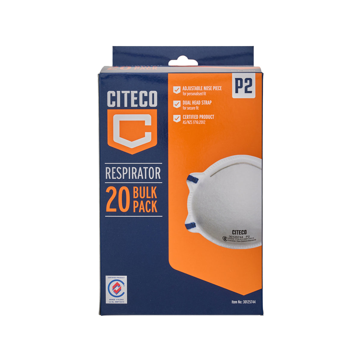 Citeco P2 Respirator 20 Pack