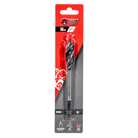Full Boar 16mm Auger Bit for Wood FAB-16