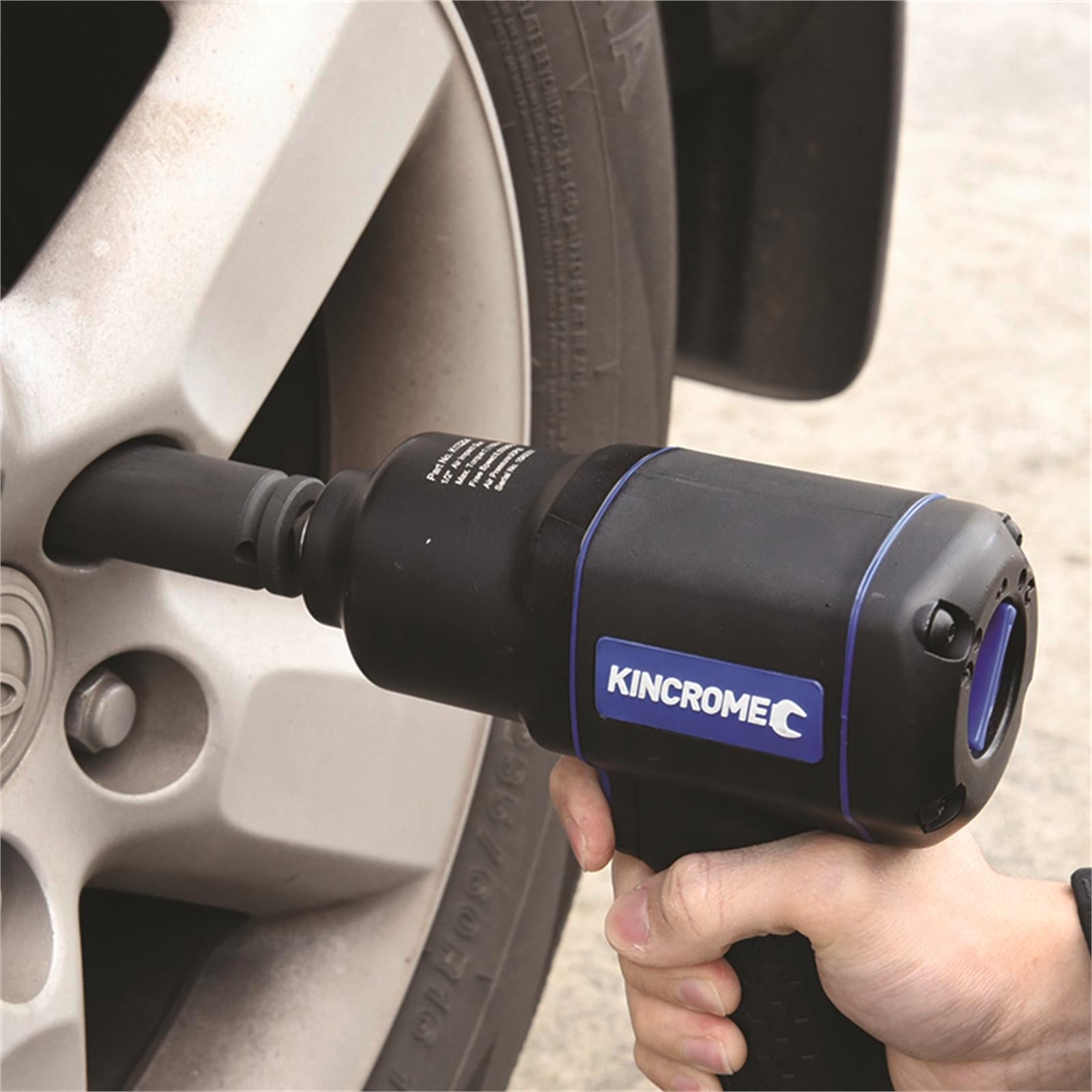 Kincrome 1/2" Drive Deep Impact Socket Set 10 Piece Chrome Molybdenum Steel 10-24mm